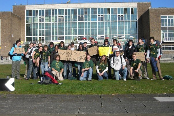 I was there for the send-off photo, but missed the Bucks Fizz :(