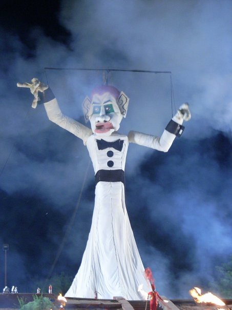 Zozobra and the Fire Spirit