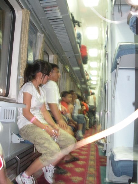 This made me grateful I had a bed!