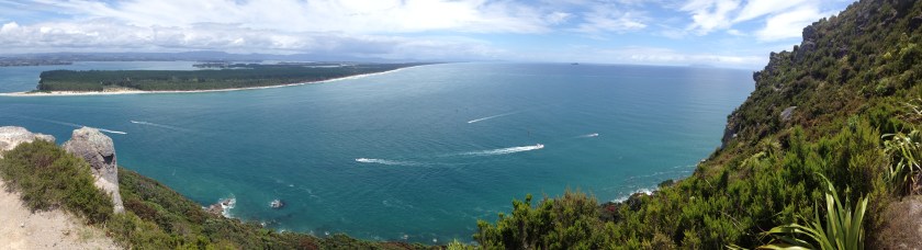 A view from the top of Mount Mainganui