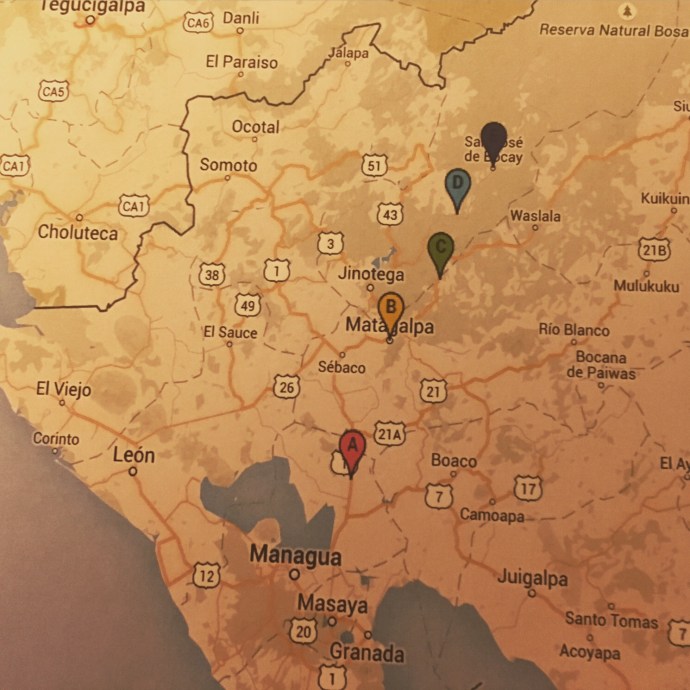 Our route for the forthcoming week