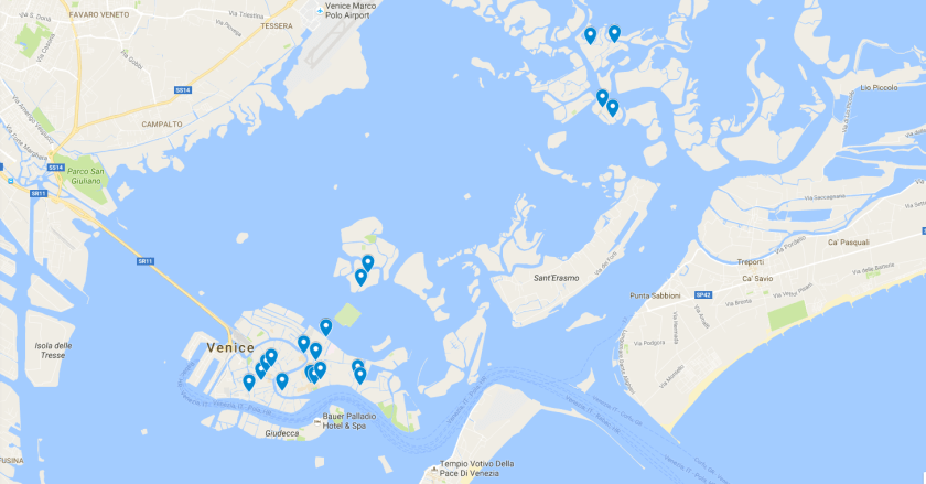 Geeky Venice Map